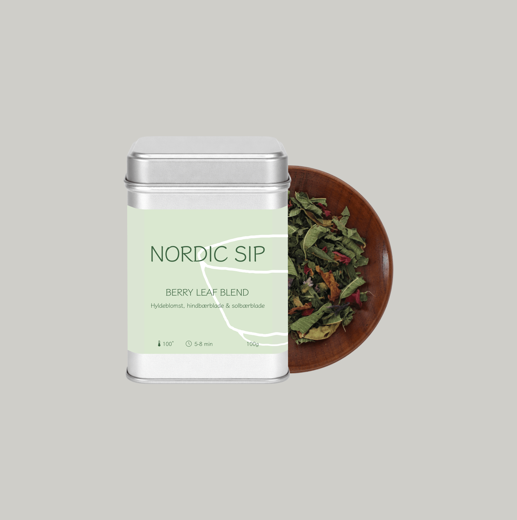 BERRY LEAF BLEND - urtete fra Nordic Sip